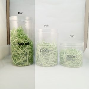 BOCAL PLAST TRANSP couvercle 1500ml 100*200mm 50pcs/ctn P30 02.25 *