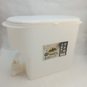 DISTRIBUTEUR BOISSON PLAST avec robinet frigo 3.5L 40pcs/ctnP24*R8.23