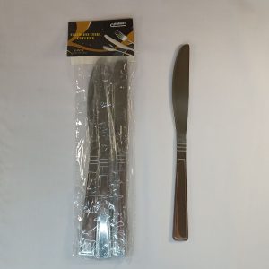 COUTEAU INOX 410 6pcs 50set/ctn 1- P25 *RUP12.23