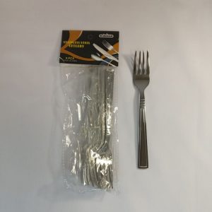 FOURCHETTE ENTREE INOX 410 6pcs 50set/ctn 1- P25 *RUP12.23