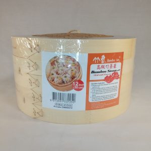 PANIER BAMBOU VAPEUR 12" 30CM 2ETA+1COUV CWBSS12  05.25