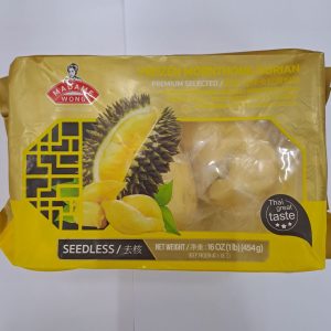 DURIAN DENOYAUTE 24/454g MAMA WONG durian seedless 12.25