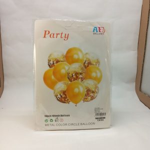 BALLON SET DORE 10pcs*40cm P21 11.22 *