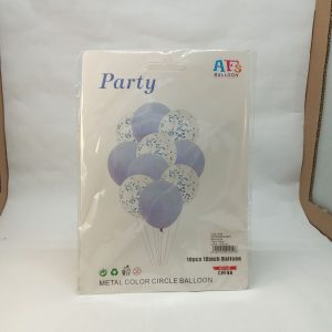 BALLON SET BLEU 10pcs*40cm P21 11.22 *