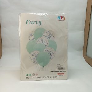 BALLON SET VERT 10pcs*40cm P21 11.22 *