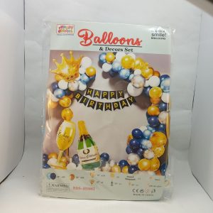 BALLON SET arche HB CHAMPAGNE 85pcs  P21 11.22 *