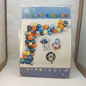 BALLON SET arche ASTRONAUTE 83pcs  P21 11.22 *