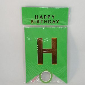 BIRTHDAY BANDEROLE 50doz/ctn P22 *RUP01.23 *