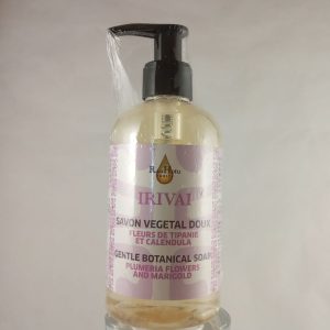 IRIVAI SAVON VEGETAL DOUX FLEURES DE TIPANIE & CALENDOULA 250ml*R6.23