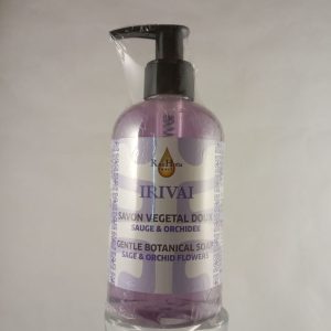 IRIVAI SAVON VEGETAL DOUX  SAUGE & ORCHIDEE 250ml *RUP06.23