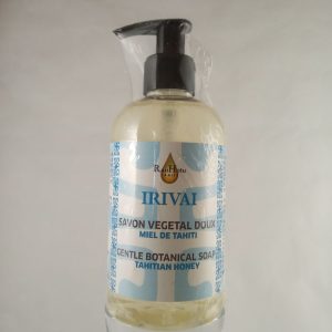 IRIVAI SAVON VEGETAL DOUX MIEL DE TAHITI 250ml *RUP06.23