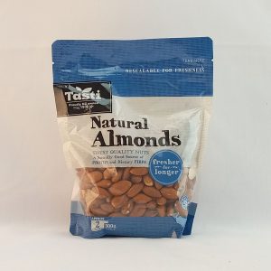 AMANDE NATURE 6/300g TASTI #F1623AN almonds FR *RUP05.26*