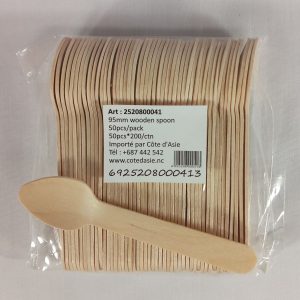 CUILLERE cocktail en bois 9.5cm 50pcs 10000pcs/ctn *RUP05.26*