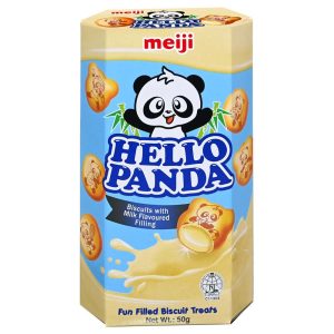 HELLO PANDA AU LAIT VANILLE  80/10/50g MEIJI #43888 FR 06.26