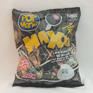 SUCETTE POPMANIA MAXXI CHERRY 24pcs 12/672g #11477 *RUP07.26*