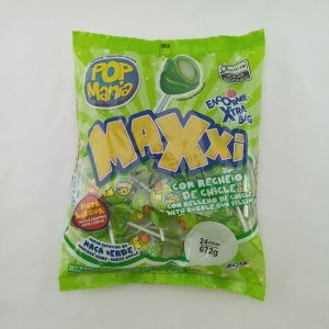 SUCETTE POPMANIA MAXXI APPLE 24pcs 12/672g #11818 *RUP07.26*