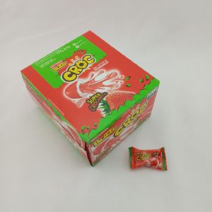 BUZZYCROC CHEWINGUM FOURE FRAISE 40pcs 172g 20/ctn #11543 *RUP07.26*