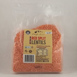 LENTILLE CORAIL DEMI 10/1kg C/C australia red split lentil FR*R9.25 *