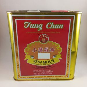 HUILE DE SESAME 6/2.25kg TUNG CHUN sesame oil 06.26