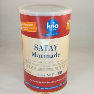 MARINADE SATE 12/500g KRIO #5480 satay marinade FR 03.26