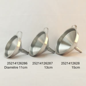 ENTONNOIR INOX 201SS 15cm DIA 288pcs/ctn 1- 06.26 PLION1