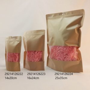 SACHET KRAFT 14*20cm 50pcs/80bag/ctn 1-5 06.26 PLION1