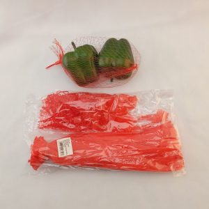 SAC ROUGE FRUITS/LEGUMES 25cm*100pcs 100bag/ctn 1-20 PLION2 06.26