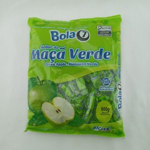 BONBON CHEWY POMME 20/600g BOLA7 #03546 green apple *RUP08.26*