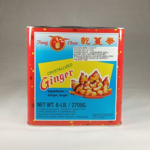 GINGEMBRE CONFIT CRYSTALISE CARGO 8/6lbs TUNG CHUN *RUP08.26*