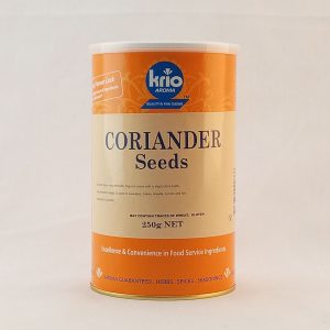 GRAINE DE CORIANDRE BOITE 12/250g KRIO coriander seeds FR *RUP08.26*