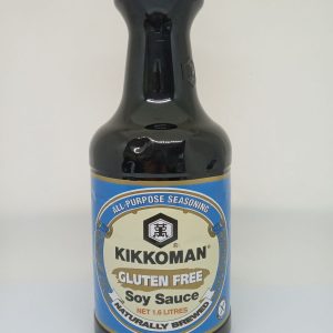 SAUCE SOJA SANS GLUTEN 6/1.6L KIKKOMAN #58628  #12995  FR *RUP08.26*