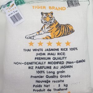 RIZ PARFUME JASMIN 5kg tiger brand *RUP08.26*