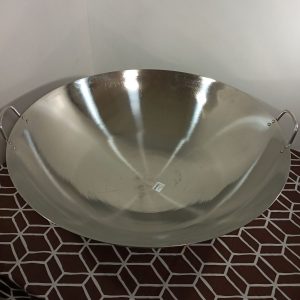 WOK DOUBLE POIGNEES 80CM SS201 5pcs/ctn 1-2 P39 05.26