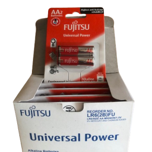 PILE AA par 2 blister FUJITSU LR6 1.5V crayon 07.21