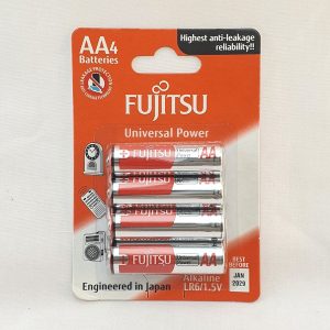 PILE AA par 4 blister FUJITSU crayon LR6  11.22 *