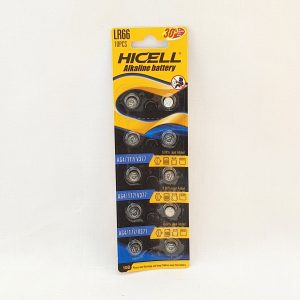 PILE ALKALINE LR66 HICELL 3V 2pcs - 500pack/5pcs/ctn P34 09.25