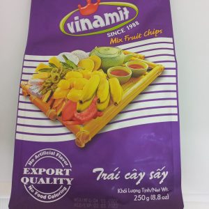 CHIPS FRUITS MIXTE 20/250g VINAMIT mix fruit chips FR *RUP09.26*