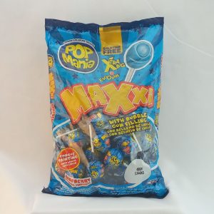 SUCETTE POPMANIA MAXXI RASPBERRY 48pcs 10/1.344kg #11912 *RUP08.26*