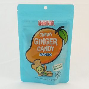 BONBON GINGEMBRE MANGUE 12/85g GOLDKILI #SK271 chewy ginger FR*R1.26*