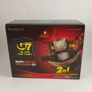 CAFE INST 2en1 24/15x16g G7 ca phe den da FR 08.26