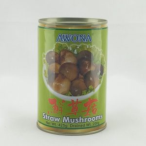 CHAMPIGNON STRAW MUSHROOM (S) vert 12/425g AWONA #MUSAW FR 09.26