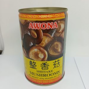 CHAMPIGNON SHIITAKE BOITE 12/425g AWONA #MUS shitake poku FR 09.26