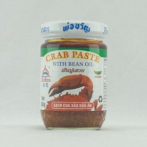 CRAB PASTE WITH BEAN OIL 12/200g PORKWAN #P170 gach cua FR *RUP07.26*