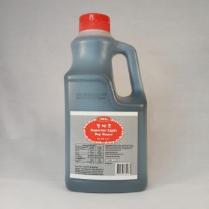 SAUCE SOJA LIGHT SUPERIEURE 6/1.9L HAC #677602 light soy FR 09.26