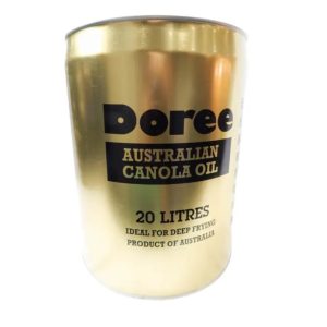 HUILE COLZA 20L DOREE canola oil gold #DOR0027 09.26
