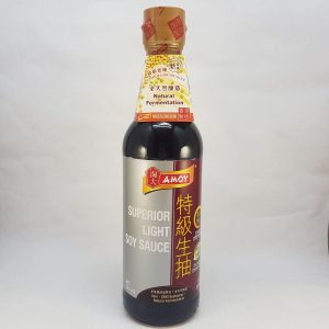 SAUCE SOJA SUP LEGER 12/500ml AMOY Sup light soy AMO0136 FR 09.26