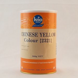 COLORANT JAUNE 12/500g KRIO #2321 chinese yellow colour FR 09.26