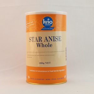ANIS ETOILE ENTIERE BOITE 12/200g KRIO star anise FR 09.26
