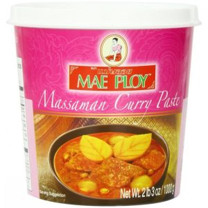 PATE DE CURRY MASAMAN 2/12/400g MAEPLOY masaman curry pasteFR 08.26