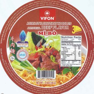 SOUPE MI BO BOL 12/85g VIFON 08.26 **
